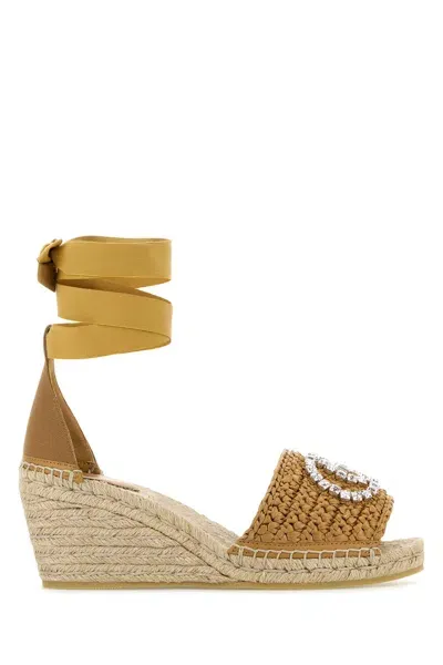 Gucci Espadrillas Summer Resort-38 Nd  Female In Neutral