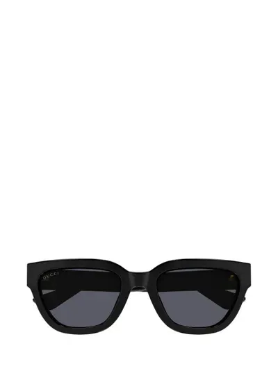 Gucci Eyewear Cat In Black