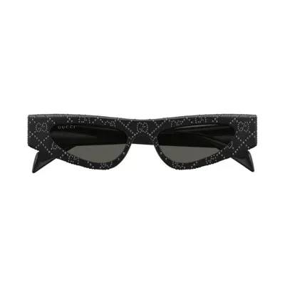 Gucci Eyewear Cat In Black