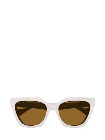 Gucci Eyewear Cat In White