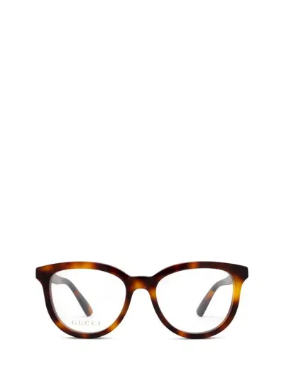 Gucci Eyewear Eyeglasses In Brown