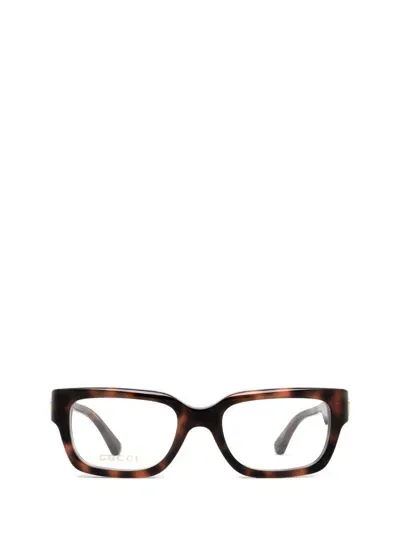 Gucci Eyewear Eyeglasses In Brown