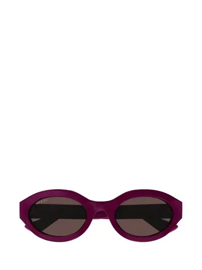 Gucci Eyewear Geometric In Pink