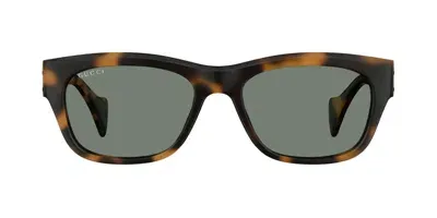 Gucci Eyewear Rectangle Frame Sunglasses In Multi