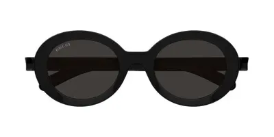 Gucci Eyewear Round In Black