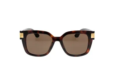 Gucci Eyewear Specialized Fit Oval Sunglasses In Multi