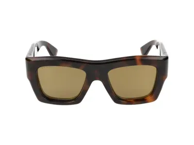 Gucci Eyewear Square Frame Sunglasses In Multi