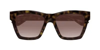 Gucci Eyewear Square In Multi