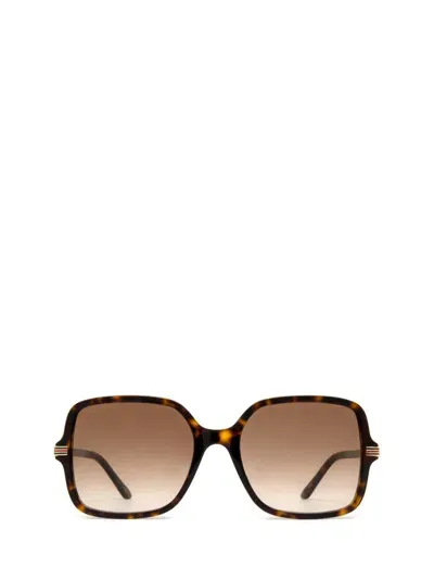 Gucci Eyewear Sunglasses In Brown