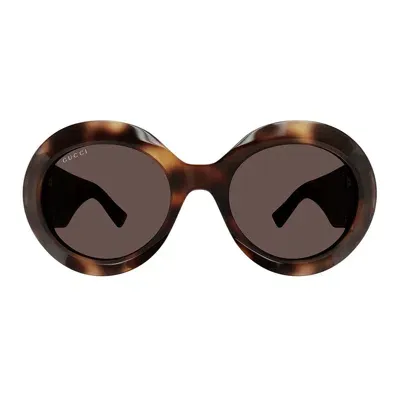 Gucci Eyewear Sunglasses In Brown