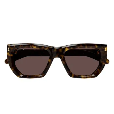 Gucci Eyewear Sunglasses In Brown