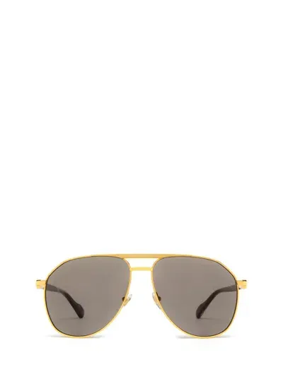 Gucci Eyewear Sunglasses In Gold