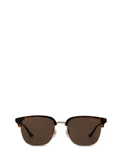 Gucci Eyewear Sunglasses In Gold