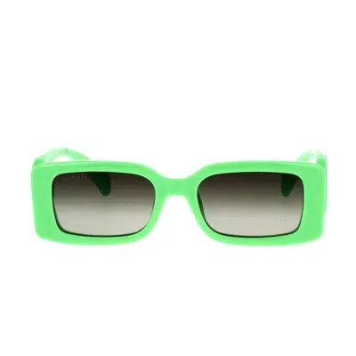 Gucci Eyewear Sunglasses In Green