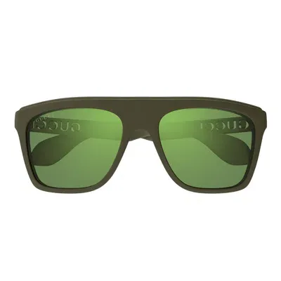 Gucci Eyewear Sunglasses In Green