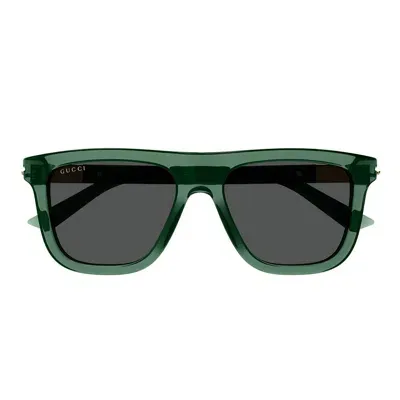 Gucci Eyewear Sunglasses In Green