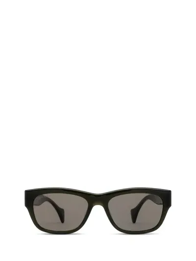 Gucci Eyewear Sunglasses In Green