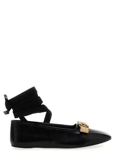 Gucci Flamenco Ballet Flats In Black