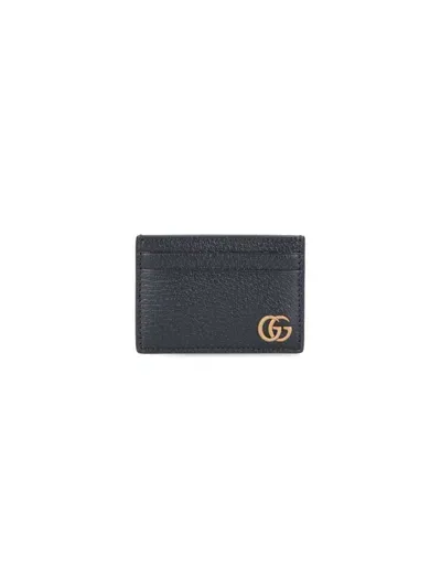 Gucci 'gg Marmont' Money Clip In Black  