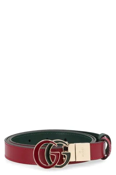 Gucci Belt In Red