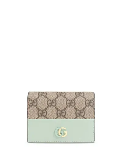 Gucci Gg Marmont Wallet In Gray