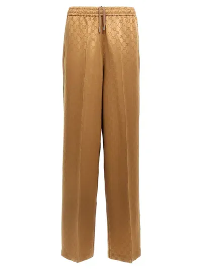 Gucci Gg Pants In Vintage Camel