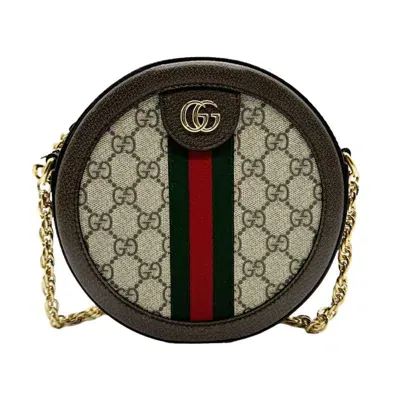 Gucci Ophidia Crossbody Bag In Brown