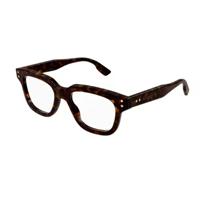 Gucci Gg1219o Glasses In Havana-havana-transparent