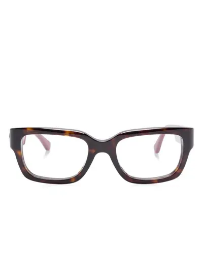 Gucci Gg1666o Glasses In Brown