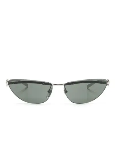 Gucci Gg1701s Sunglasses In 银色