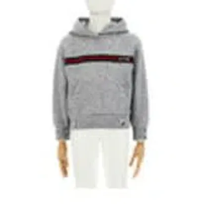 Gucci Grey Sweatshirt For Kids With Horsebit In 1183 Grigio