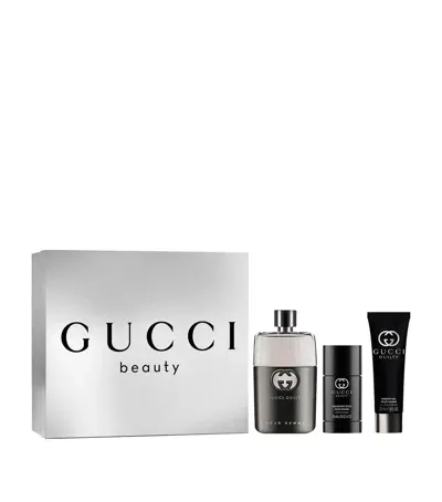 Gucci Guilty Pour Homme Fragrance Gift Set In White