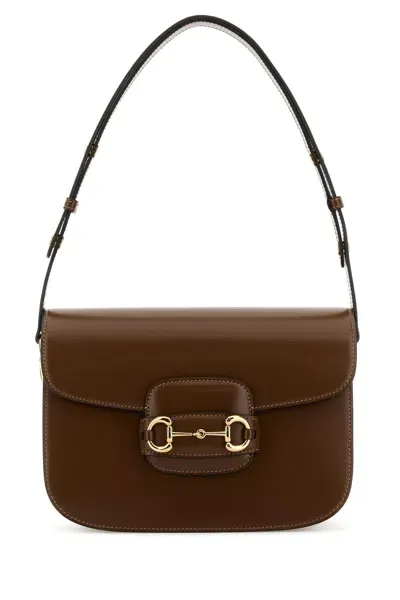 Gucci Handb.g.1955 Horseb-tu Nd  Female In Brown