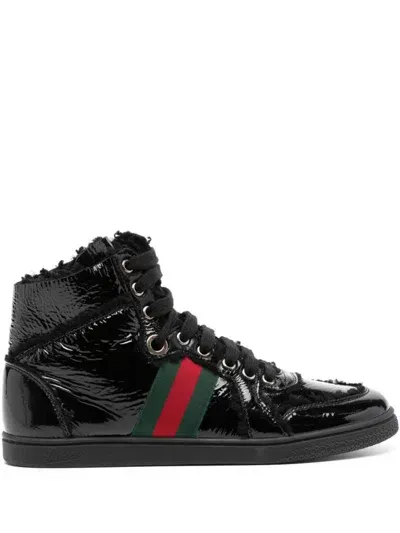 Gucci High-top-sneakers In White