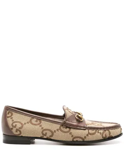 Gucci Horsebit 1953 Loafers In Nude