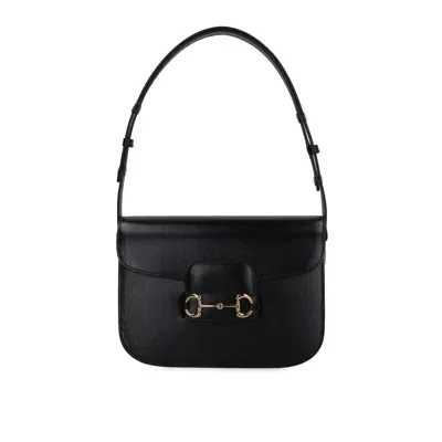 Gucci Horsebit 1955 Shoulder Bag In Black