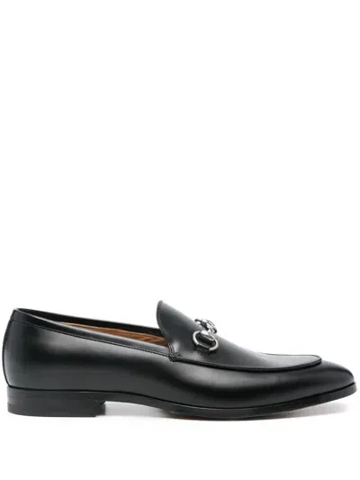 Gucci Horsebit-detail Loafers In Black