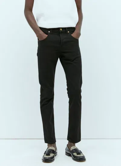 Gucci Horsebit Jeans In Black