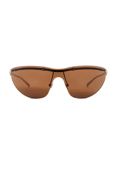 Gucci Horsebit Top Bar Sunglasses In Multi