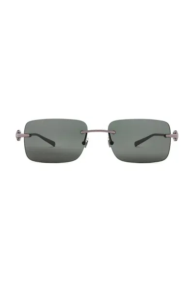 Gucci Horsebit Top Bar Sunglasses In Black