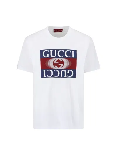 Gucci Logo T-shirt In White