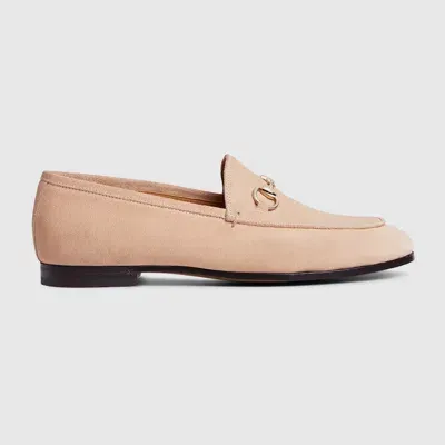 Gucci Jordaan Damenloafer In Pink Sand