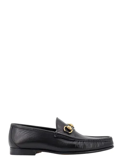 Gucci Leather Loafer In Black