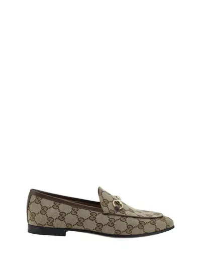 Gucci Loafers In Cream