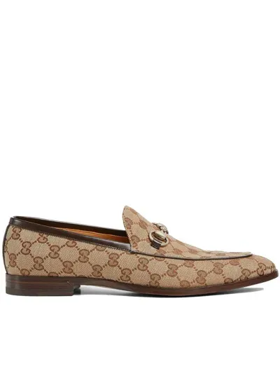 Gucci Loavers Shoes In Nude & Neutrals