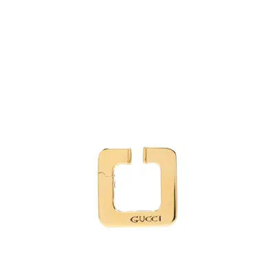 Gucci Logo Cuff Earring In Gold