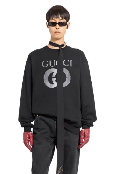 Gucci Man Black Sweatshirts