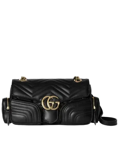 Gucci Marmont 2 Bags In Black