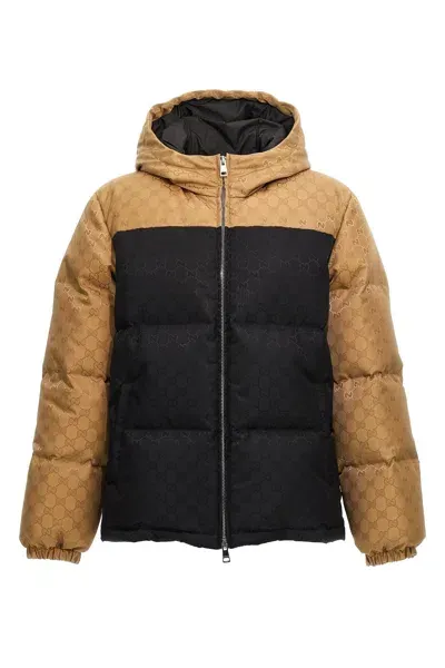 Gucci Gg Down Jacket In Multicolor