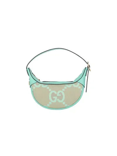 Gucci Mini Handbag "ophidia" In Green